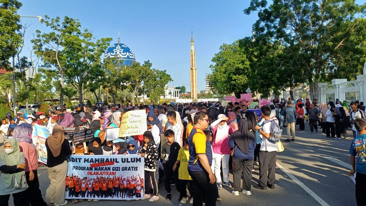 Anak Sekolah Aksi Dukung MBG, Anggota DPR: Jangan Ganggu Proses Belajar Mengajar