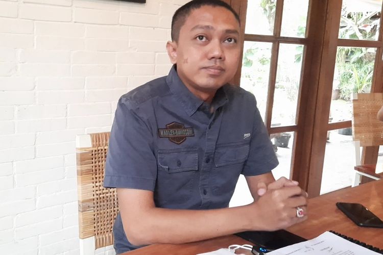 Pemilik PT Nusa Bhakti Wiratama, Aan Rochayanto memberikan penjelasan terkait dugaan penggelapan tanah di Blora, Senin (17/1/2022)