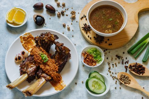 Cara Membuat Bacem Iga Bakar dengan Bumbu Kacang