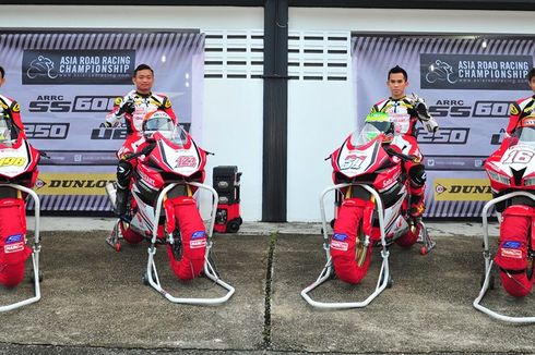 Pebalap Astra Honda Racing Team Siap Naik Podium di Buriram