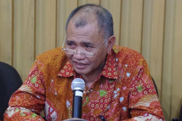 Ketua KPK Agus Rahardjo di Gedung KPK Jakarta, Kamis (10/11/2016).