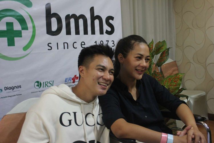 Baim Wong dan Paula Verhoeven dikaruniai seorang anak di Rumah Sakit Bunda,Menteng,Jakarta,Sabtu(28/12/19).