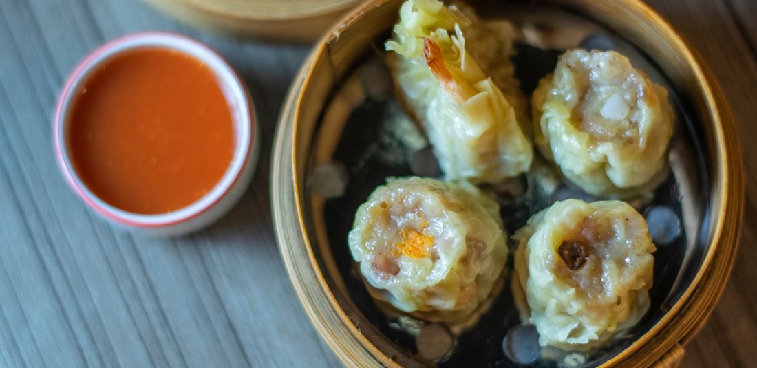 Ilustrasi dimsum siomay. 