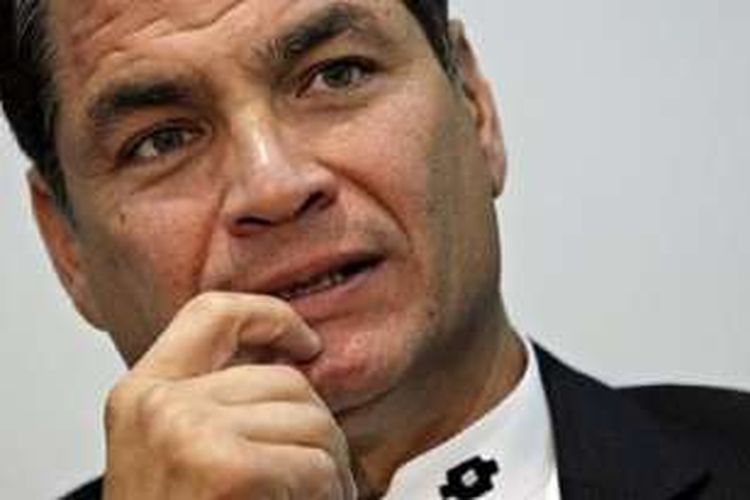Presiden Equador Rafael Correa 