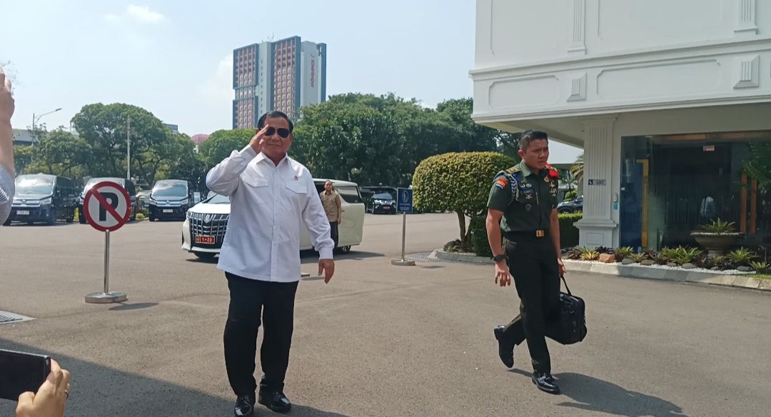 Prabowo Temui Jokowi di Istana, Lapor Soal Kunjungan Luar Negeri