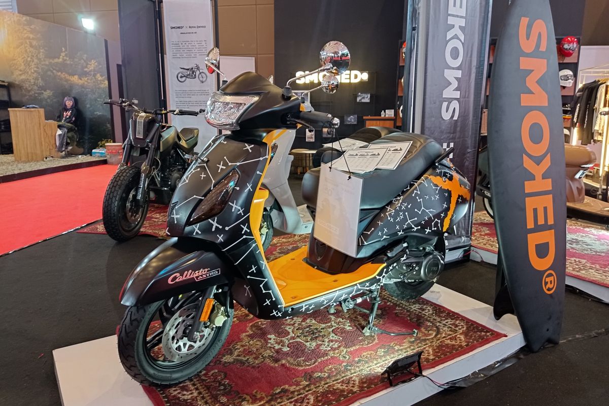 Motor kolaborasi Smoked Garage dengan TVS, harga mulai Rp 29,6 juta