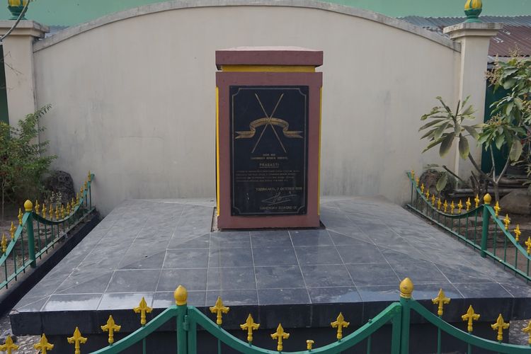 Monumen Penyerbuan Kotabaru yang diresmikan Sri Sultan Hamengku Buwono IX pada tanggal 7 Oktober 1988.