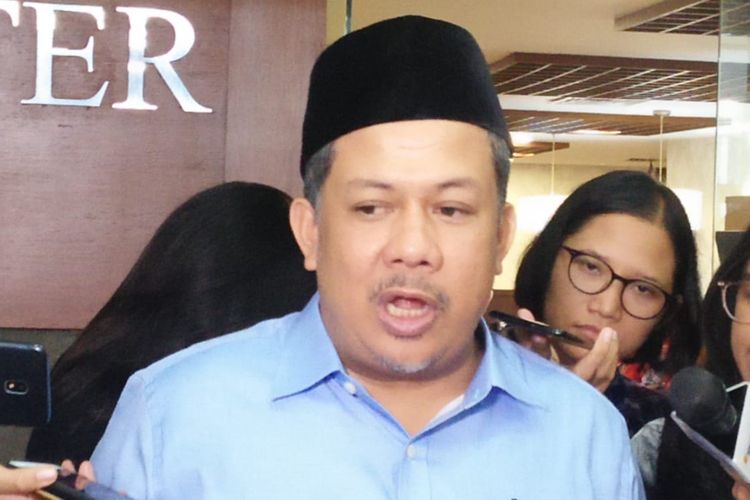 Wakil Ketua DPR RI Fahri Hamzah di Kompleks Parlemen, Senayan, Jakarta, Senin (16/9/2019).