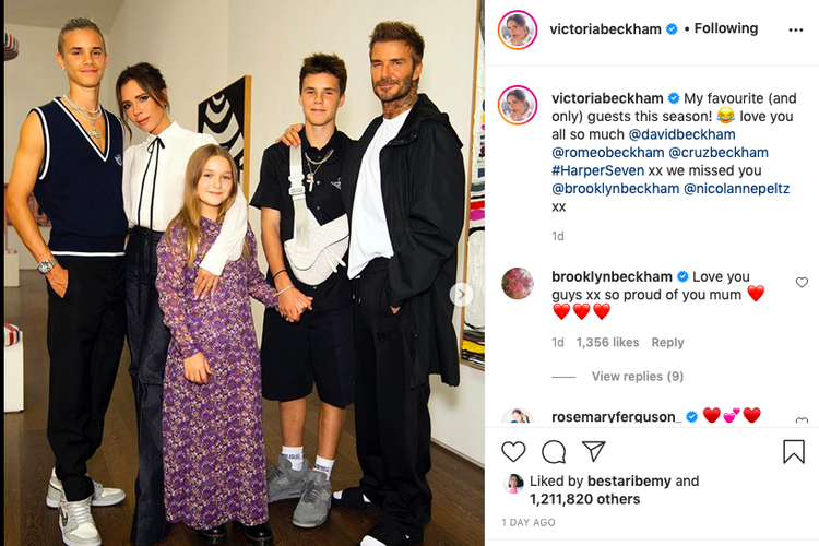Victoria Beckham Berjuang Selamatkan Keluarga di Tengah Konflik dengan Brooklyn Beckham dan Istrinya