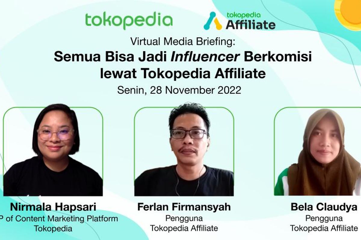 (Ficer) | Cerita Pengguna Tokopedia Affiliate, Bermodalkan Bagikan Link Bisa Dapat Penghasilan Belasan Juta Seming