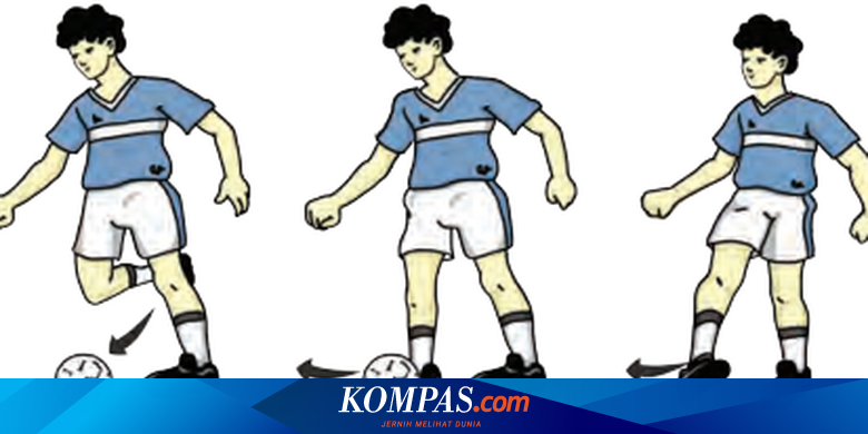 Cara Melakukan Passing Bola Dengan Kaki Bagian Luar