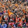 BERITA FOTO: Saat Buruh Berpesta di Istora
