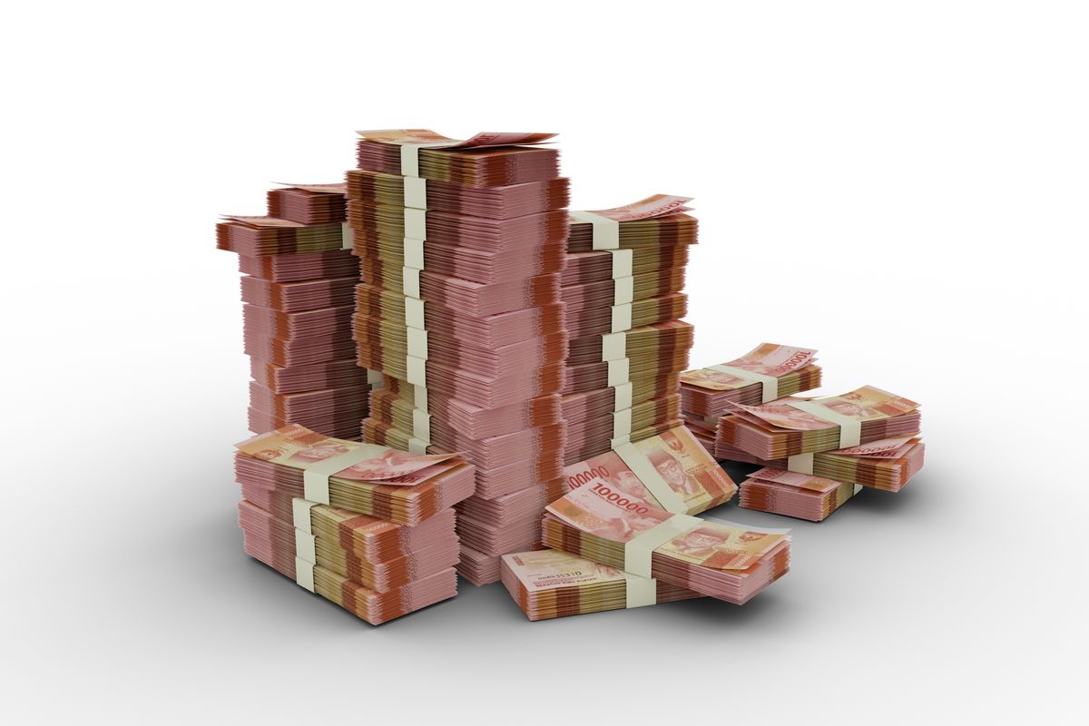 Ilustrasi rupiah.
