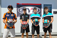 Helm Pebalap Spesial Motif Batik di MotoGP Indonesia