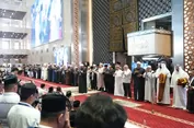 Imam Besar Dunia Shalat Jumat di Masjid Istiqlal, Doakan Persatuan Umat dan Kembalinya Masjid Al Aqsa