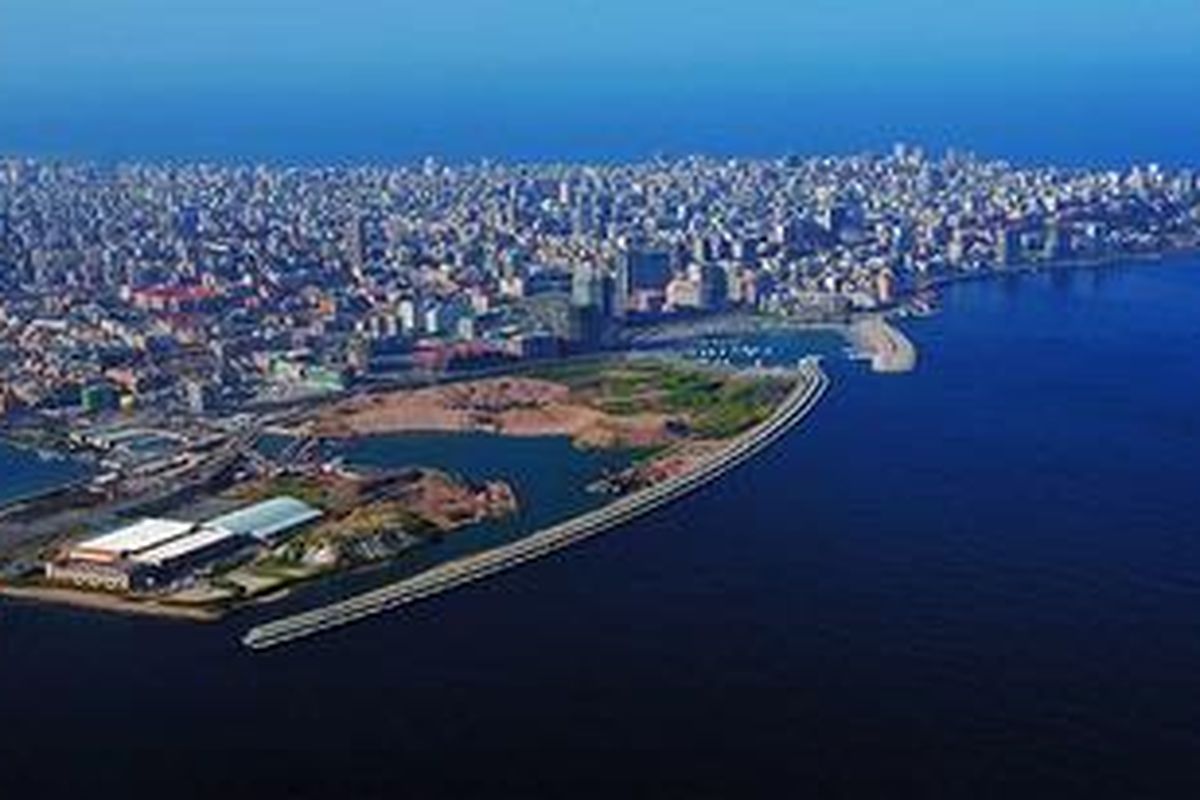 Pemandangan kota Beirut, Lebanon