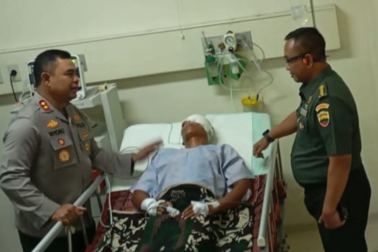 Kronologi Prajurit TNI di Medan Dibacok Puluhan Anggota Geng Motor