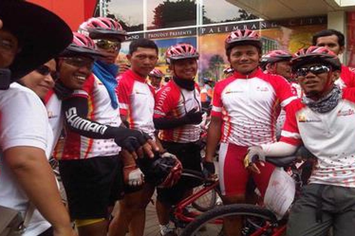 Gubernur Sumsel Sambut Para Penggowes