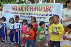 Hari ibu, Anak-anak TK Ikut Gerakan 