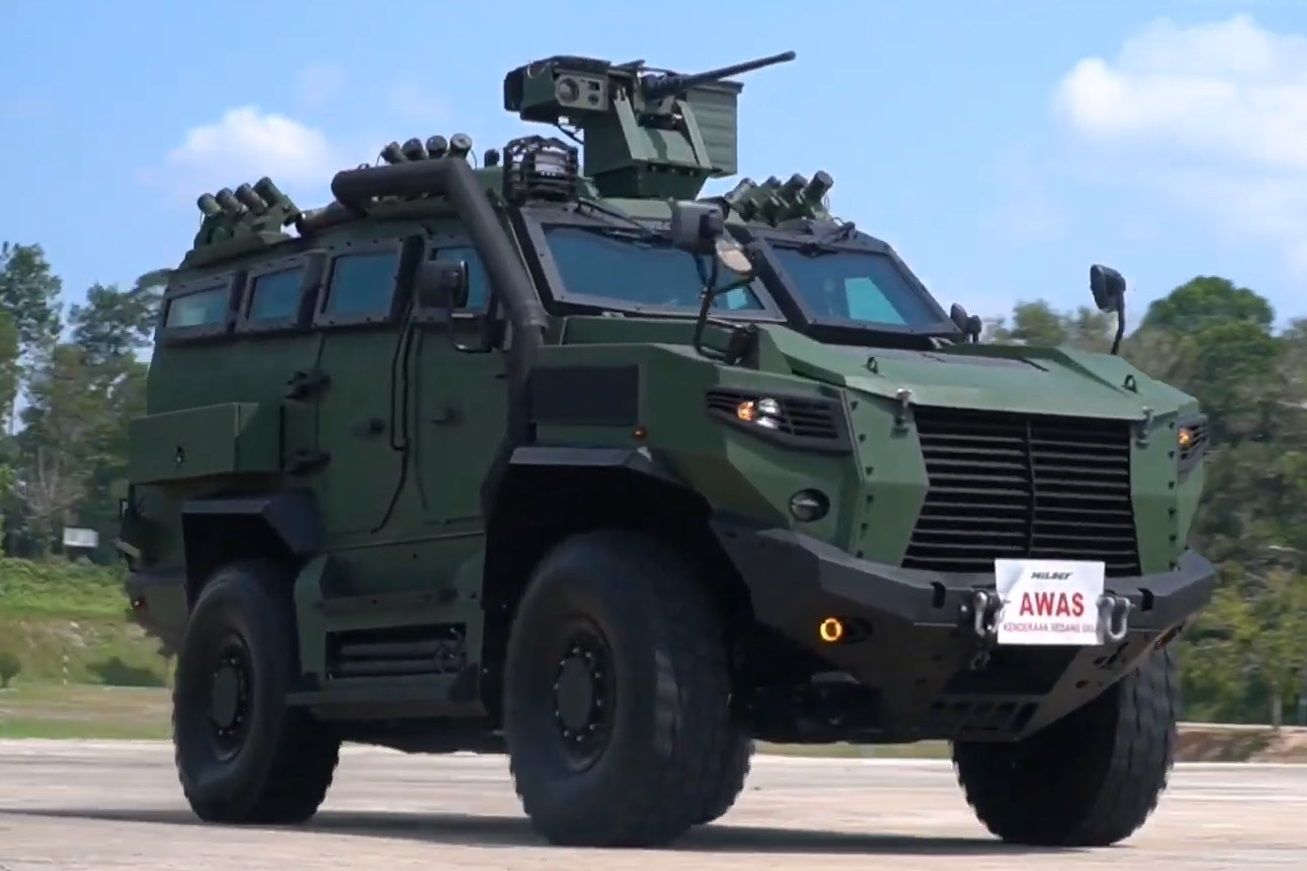 Ini Kendaraan Militer Pertama Buatan Malaysia, Namanya Tarantula