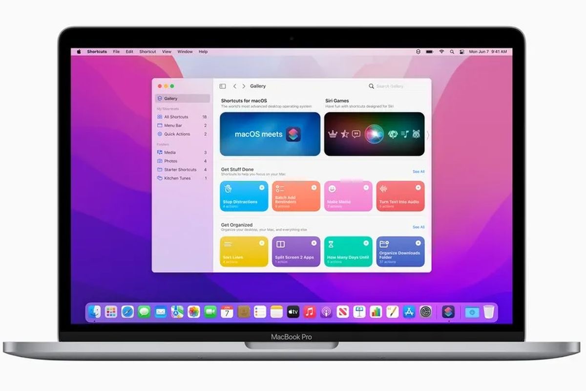 Tampilan MacOS Monterey