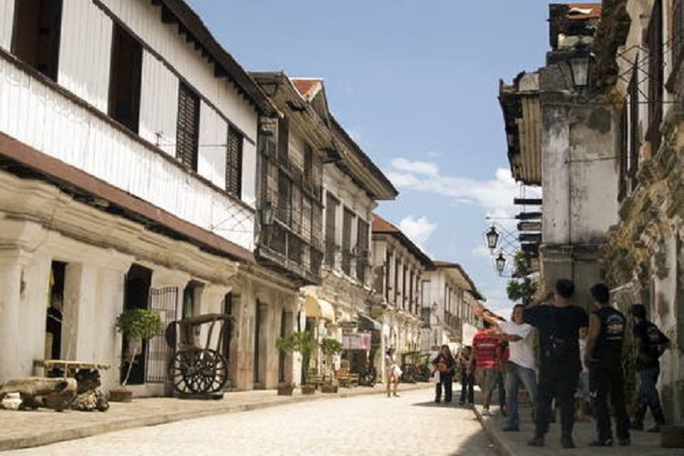 Historic Town of Vigan di Filipina.