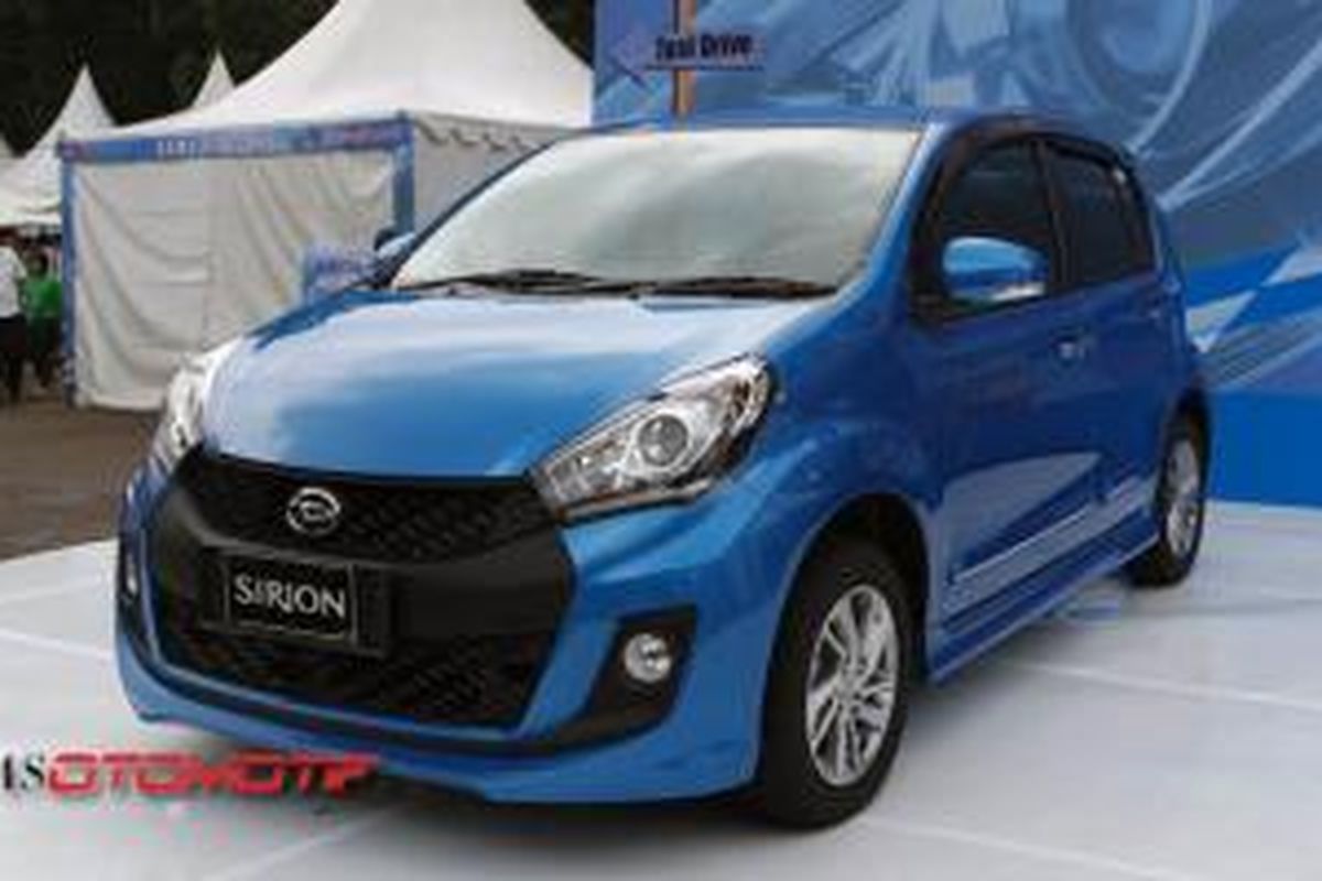 Daihatsu New Sirion resmi meluncur di Jakarta, Sabtu (14/2/2015).