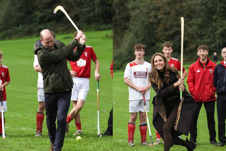 Kunjungi Skotlandia, Pangeran William dan Kate Abaikan Isu Harry