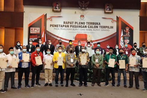 KPU Tetapkan Adik Atut Jadi Bupati Terpilih Hasil Pilkada Serang