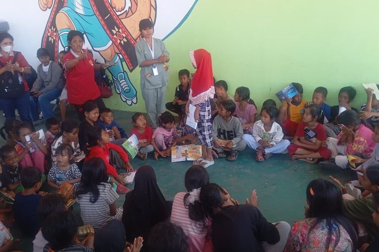 Layanan Pemulihan Trauma dan Perpustakaan Disediakan untuk Anak Korban Gempa NTT