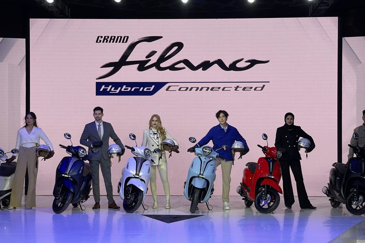 Yamaha Grand Filano Hybrid-Connected resmi meluncur di Indonesia, harga mulai Rp 27 juta 