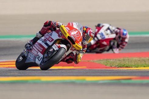 Federal Oil Gresini Moto2 Kumpulkan Poin Penting di Moto2 Aragon