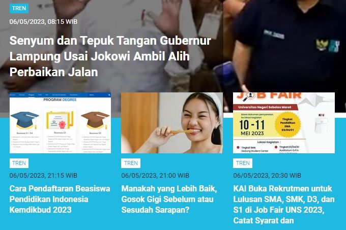[POPULER TREN] Senyum Arinal Djunaidi Usai Jokowi Ambil Alih Perbaikan Jalan | Sindiran Jokowi Akan Jalan Rusak Lampung