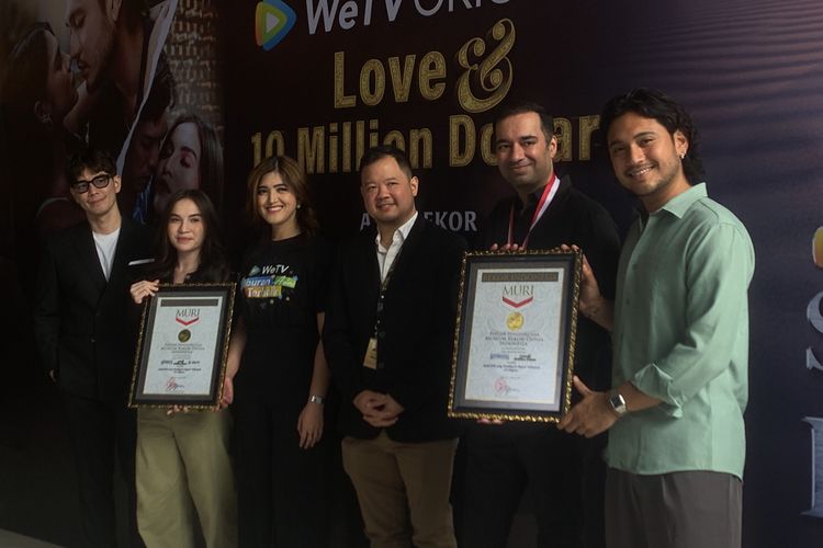 Serial Love & 10 Million Dollars Raih Rekor MURI setelah Trending di 34 Negara