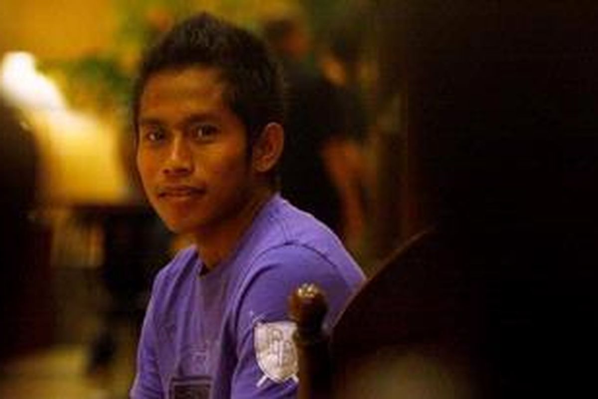 Penyerang Timnas Indonesia, Andik Vermansyah.