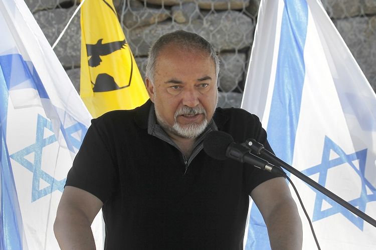 Menteri Pertahanan Israel, Avigdor Lieberman.