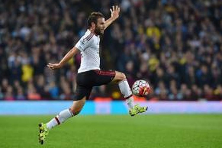 Gelandang Manchester United asal Spanyol, Juan Mata.