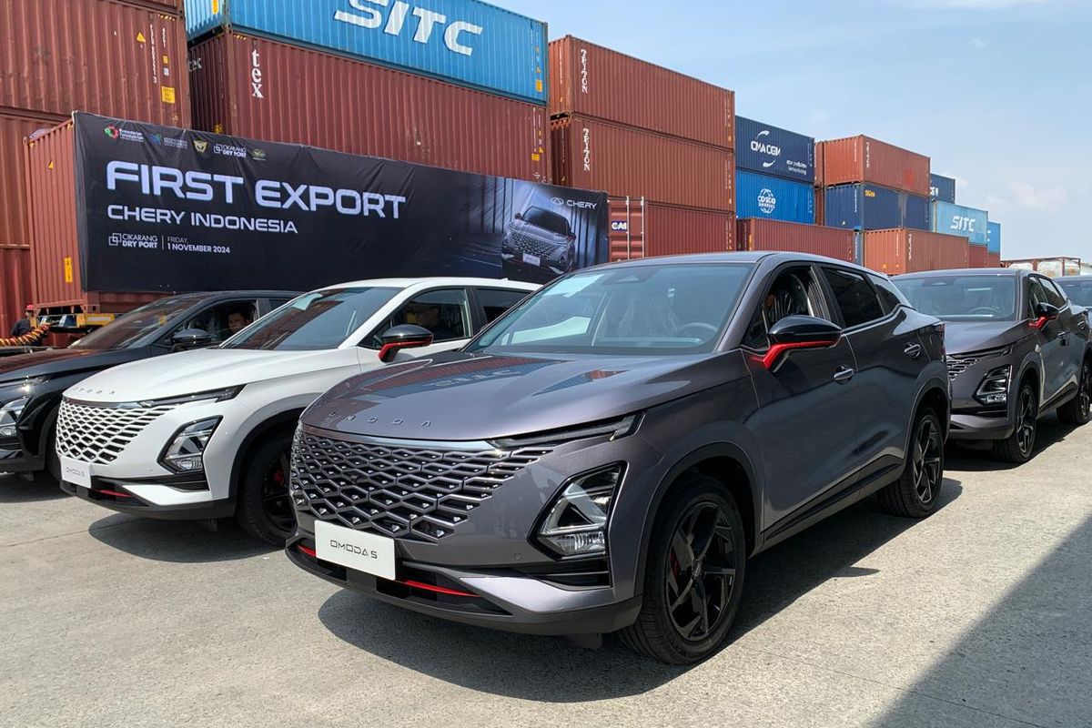 Selain merakit mobil untuk pasar domestik, Chery Indonesia mulai melakukan ekspor ke negara tetangga mulai akhir tahun. Pada November 2024, Chery Indonesia siap mengirimkan mobil Omoda 5 ke Vietnam.