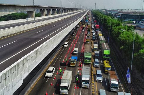 Tiga Hari Larangan Mudik, 245.496 Kendaraan Tinggalkan Jabodetabek