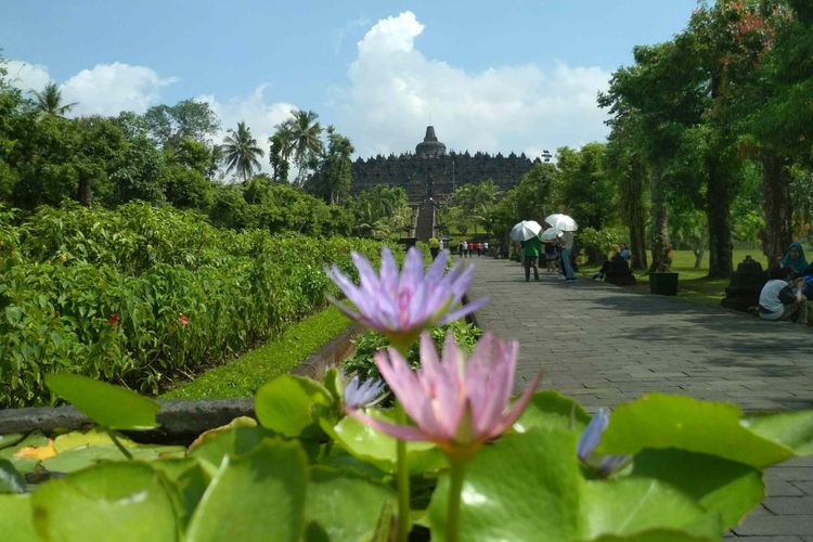 Candi Borobudur di Magelang, Jawa Tengah, akan menjadi lokasi puncak perayaan Tri Suci Waisak, 25-29Mei 2018.