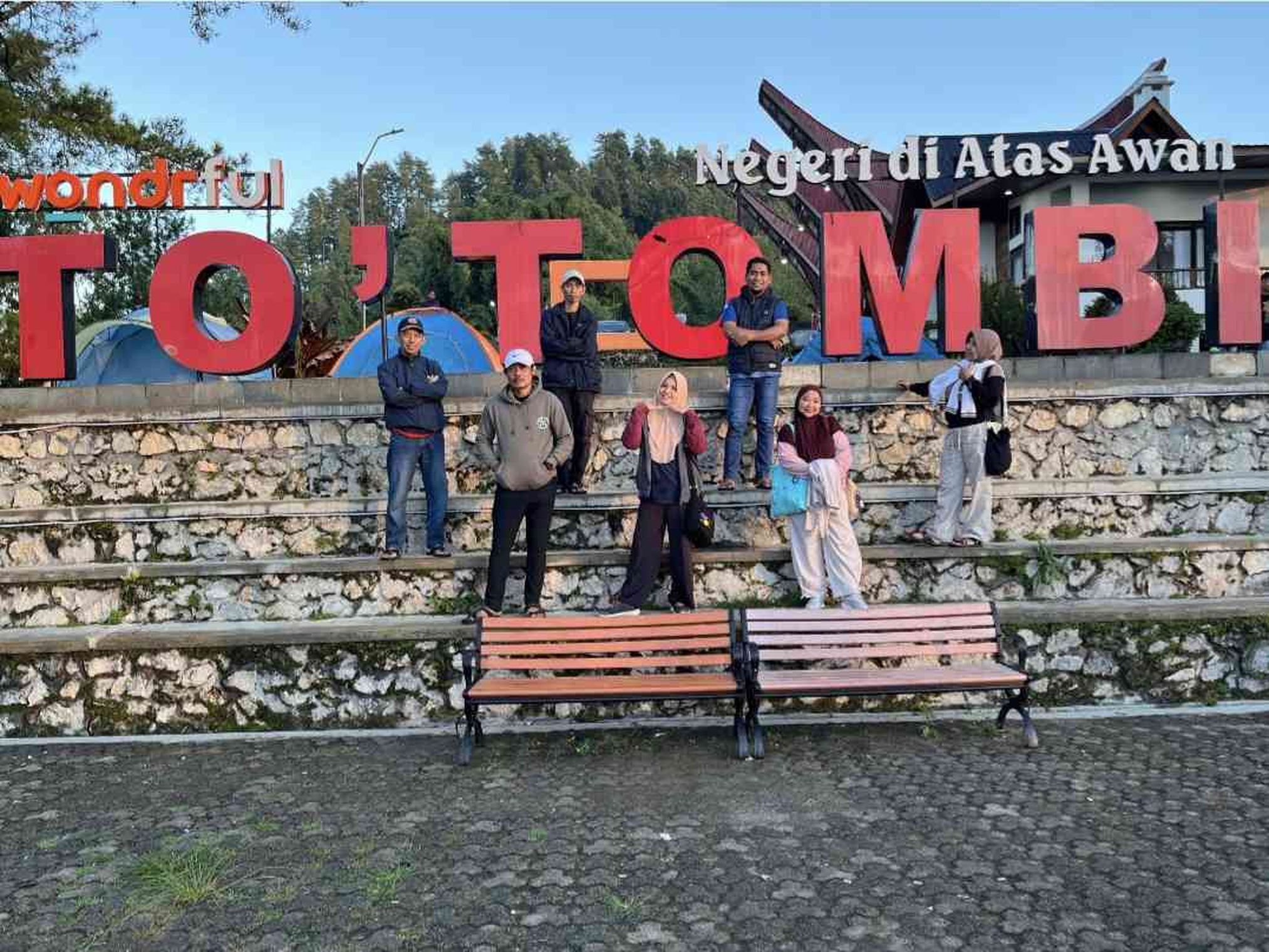 Foto buat bukti sudah sampai di sini (dokpri)