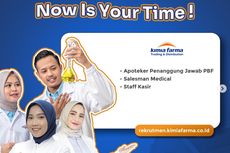 Anak Usaha Kimia Farma Buka Lowongan Kerja, Lulusan SMA/SMK Bisa Daftar