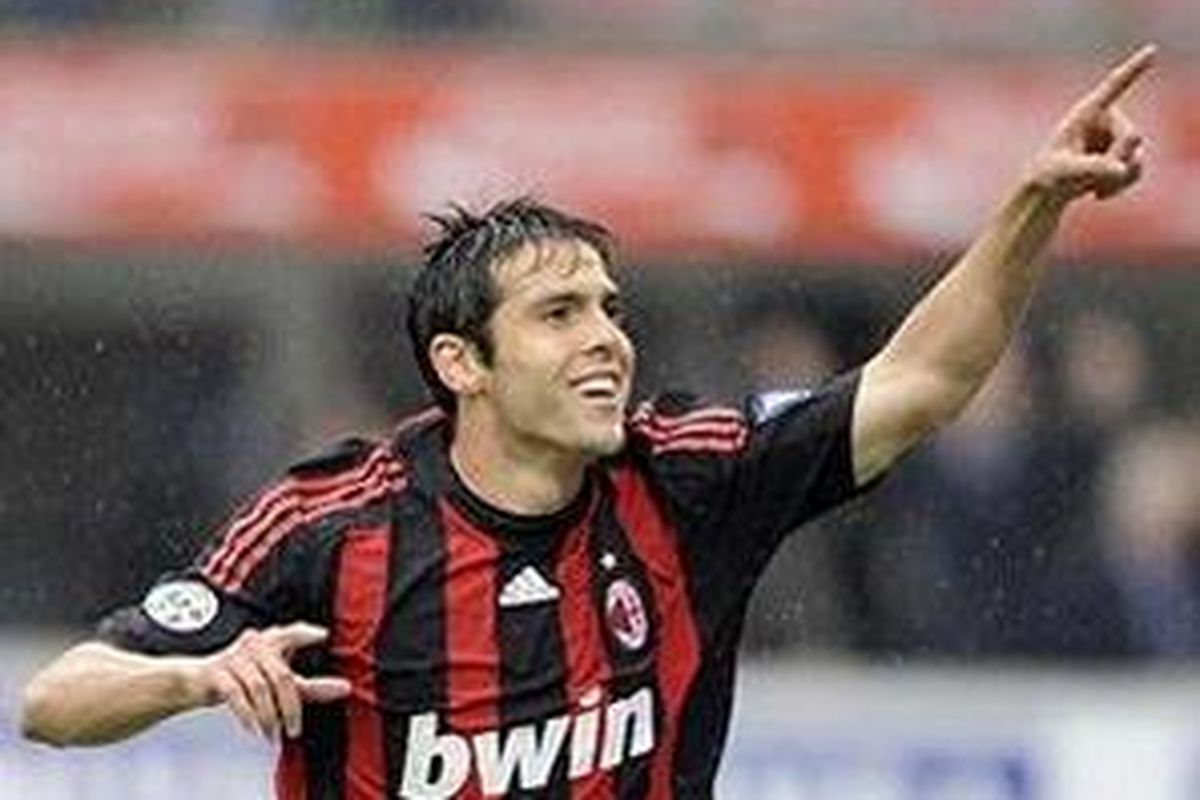 Kaka menjadi inspirator permainan AC Milan.