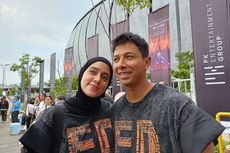 Antusias Fairuz dan Sonny Septian Nonton Konser Ed Sheeran, Jadi Hadiah Ulang Tahun dan Pakai Baju Couple