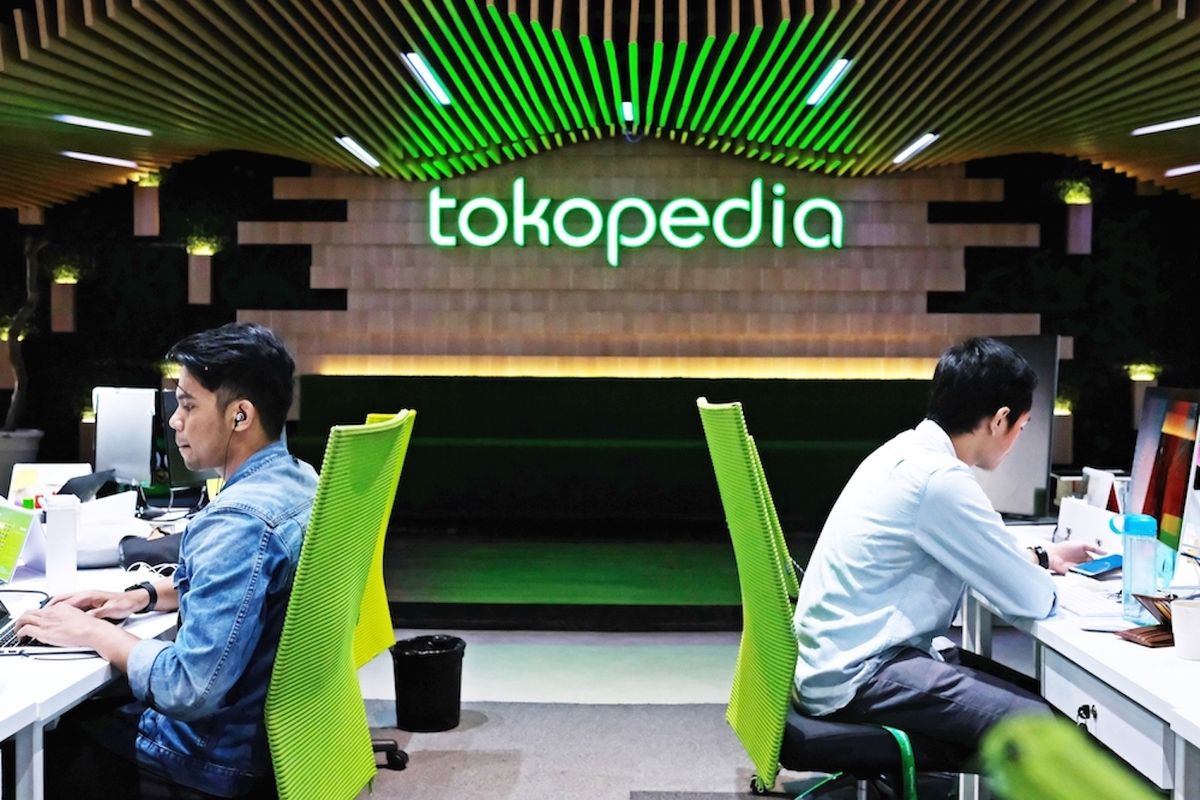 Ilustrasi Tokopedia. Tokopedia menonaktifkan toko yang tidak kirim barang senilai Rp 28,7 juta.