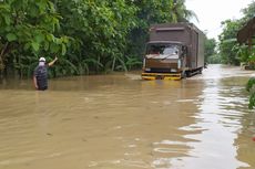 Sungai Serayu Meluap, Jalan Provinsi di Banyumas Lumpuh