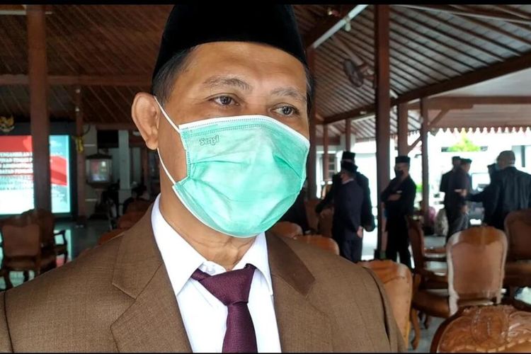 Kepala Dinas Kesehatan (Dinkes) Banyumas Sadiyanto di kompleks Pendapa Sipanji Purwokerto, Kabupaten Banyumas, Jawa Tengah, Selasa (1/9/2020).