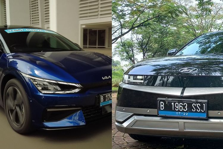 Komparasi mobil listrik Kia EV6 GT-Line vs Hyundai Ioniq 5