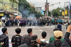 Demo Tolak Kenaikan Harga BBM di Gejayan Sleman, Arus Lalu Lintas Dialihkan