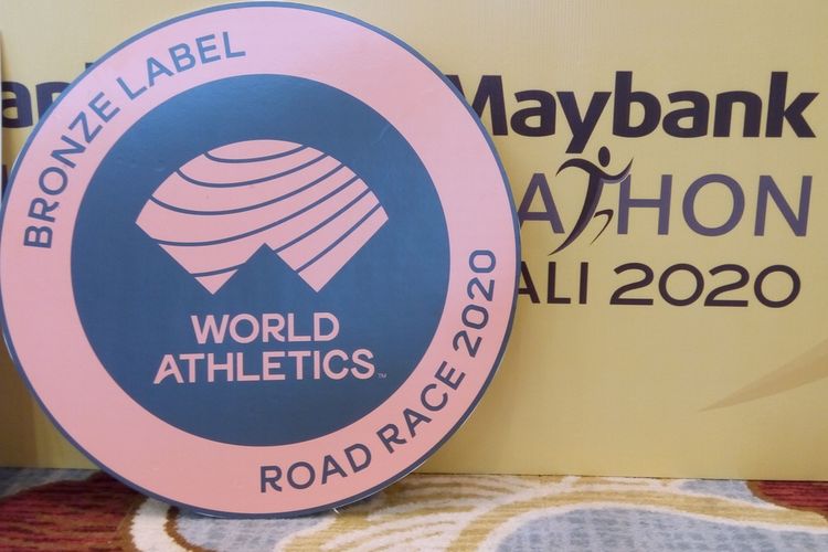 Penyelenggaraan lomba maraton bertajuk Maybank Marathon mendapatkan penghargaan label bronze dari World Athletics. Pengumuman perolehan itu dilaksanakan pada Rabu (5/2/2020).